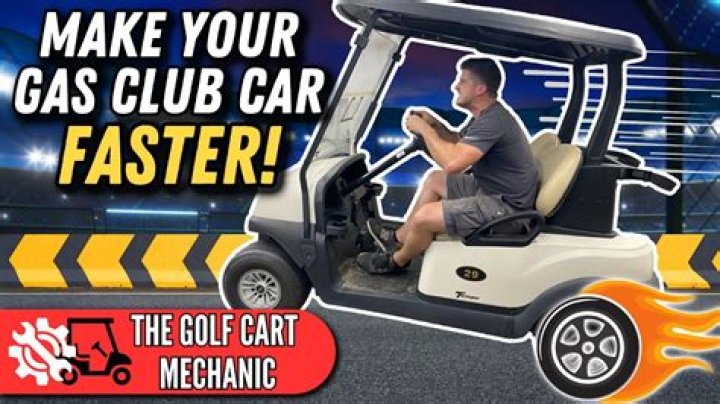 How can I make my golf cart gas faster?