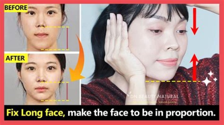 How can I make my long face look shorter?