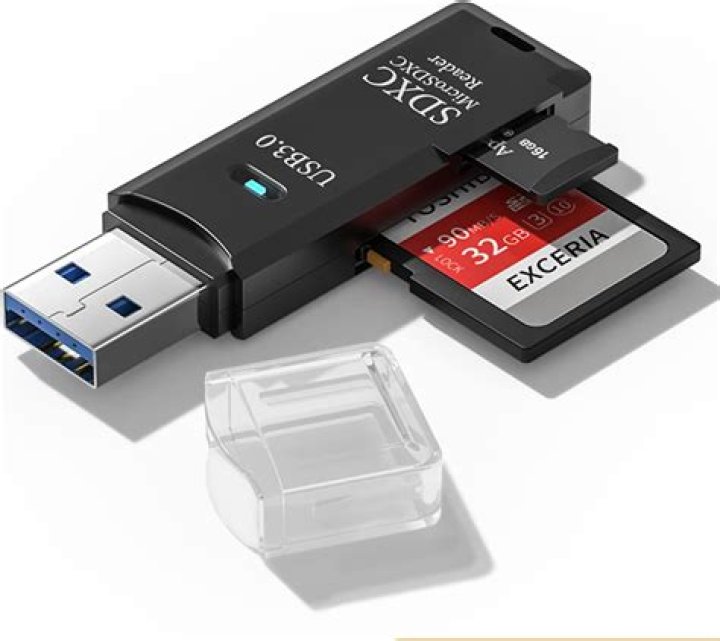 How can I read my MicroSD card on my computer without the adapter?