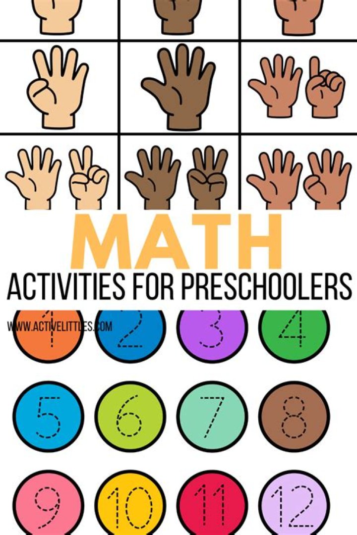 How can I teach my 4 year old math?