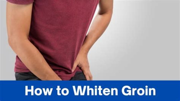 How can I whiten my groin?