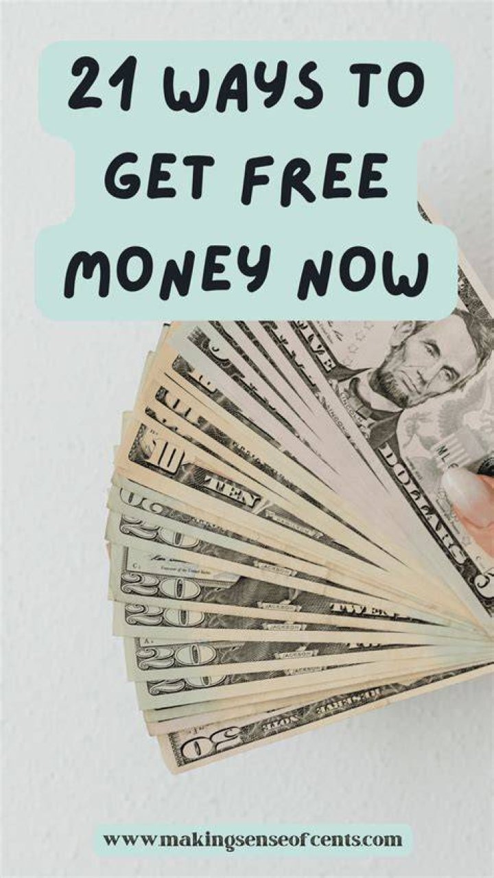 How can u get free money?