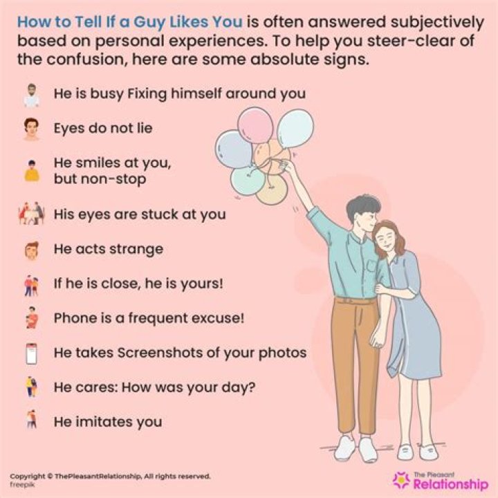 How can you tell if a 15 year old boy likes you?