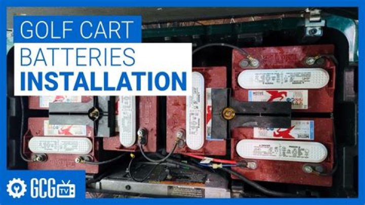 How can you tell if a golf cart battery is bad?
