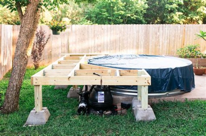 How close to a fence can I put an above ground pool?