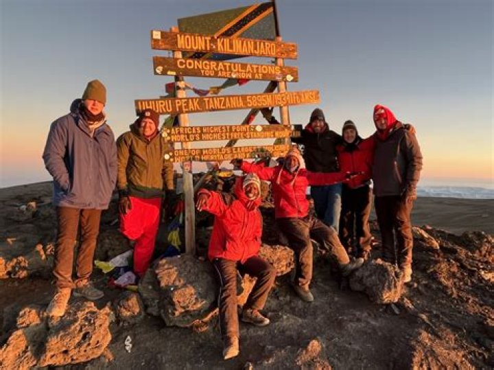 How cold is it on top of Kilimanjaro?