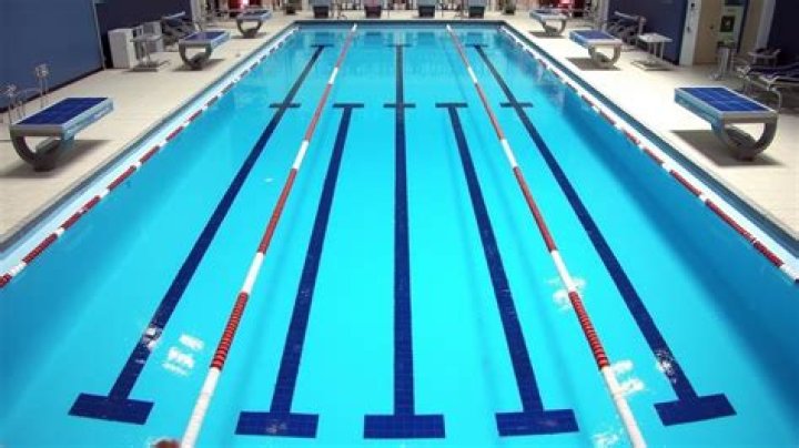 How deep is the pool for Olympic artistic swimming?