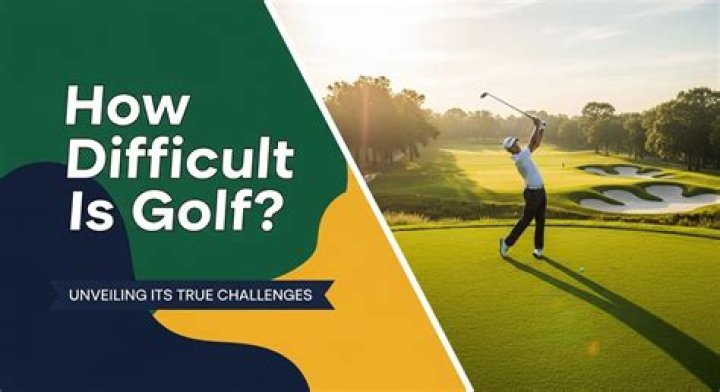 How difficult is golf?