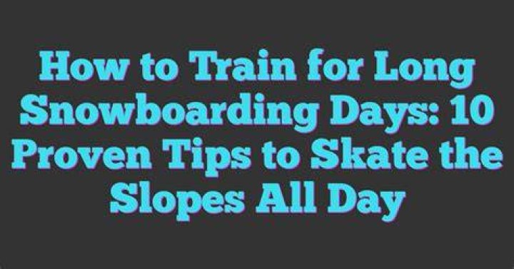 How do athletes train for snowboarding?