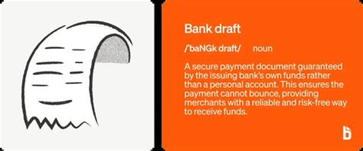 How do bank drafts work?