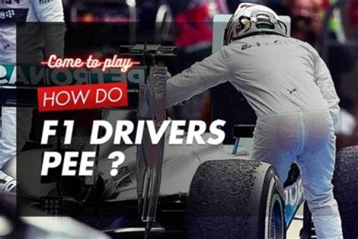 How do F1 drivers pee and poop?