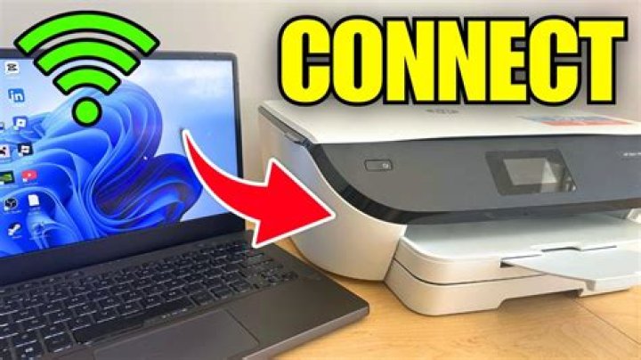 How do I connect my HP printer to my laptop wirelessly?