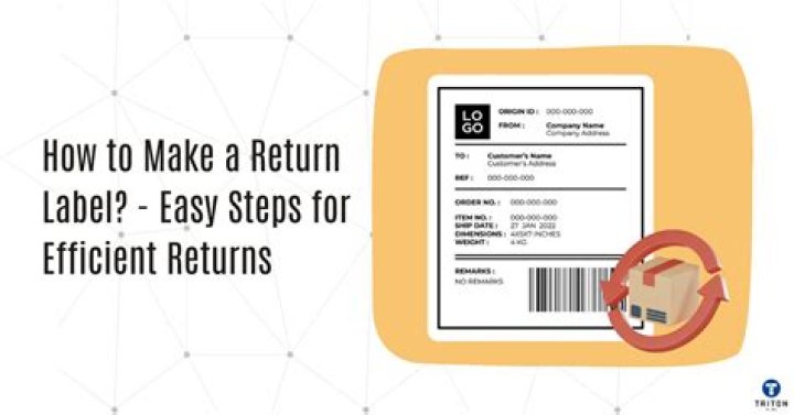 How do I create a return label?