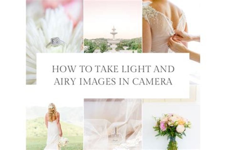 How do I get bright airy pictures on my camera?
