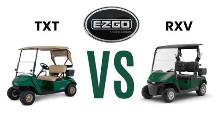 How do I know if my EZGO is a TXT or Rxv?