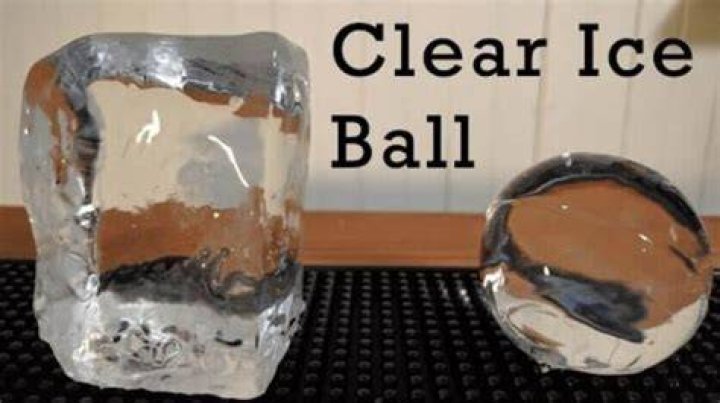 How do I make my ice balls clear?
