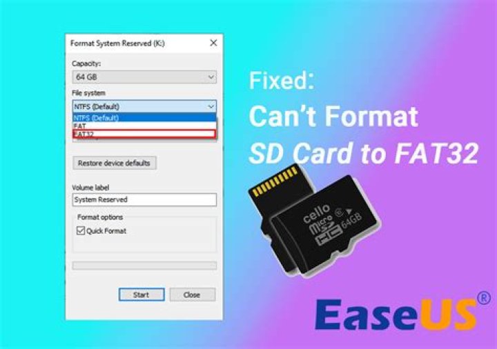 How do I make my SD card exFAT?