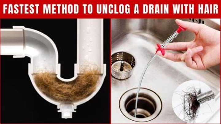 How do I stop my hair from clogging the drain?