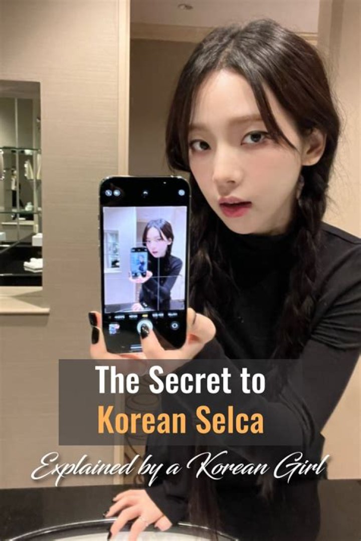 How do Koreans take selfies?