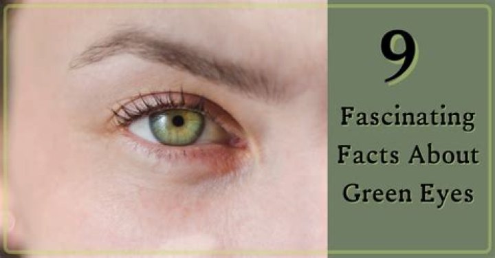 How do people get green eyes?