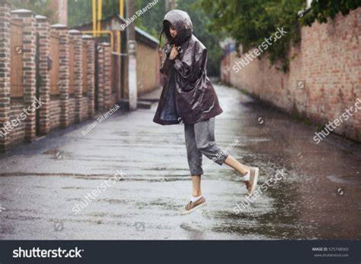 How do people walk in the rain without getting shoes wet?