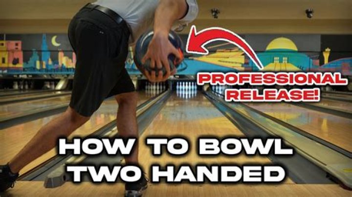 How do you bowl with your fingers?