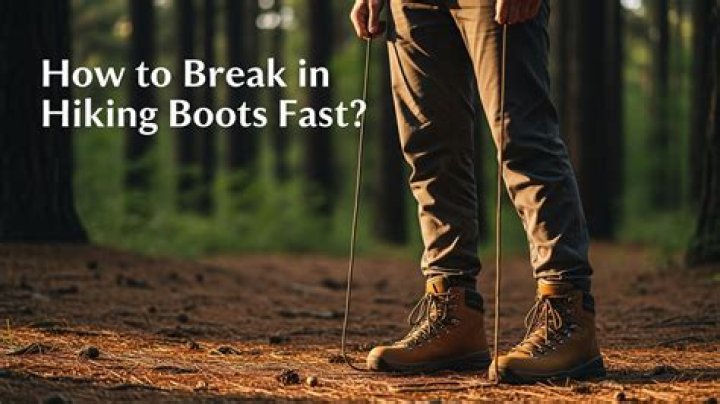 How do you break in touring boots?
