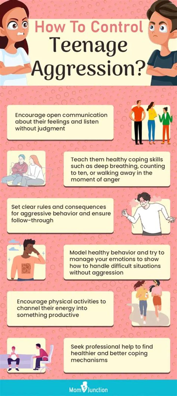 How do you deal with an aggressive child?