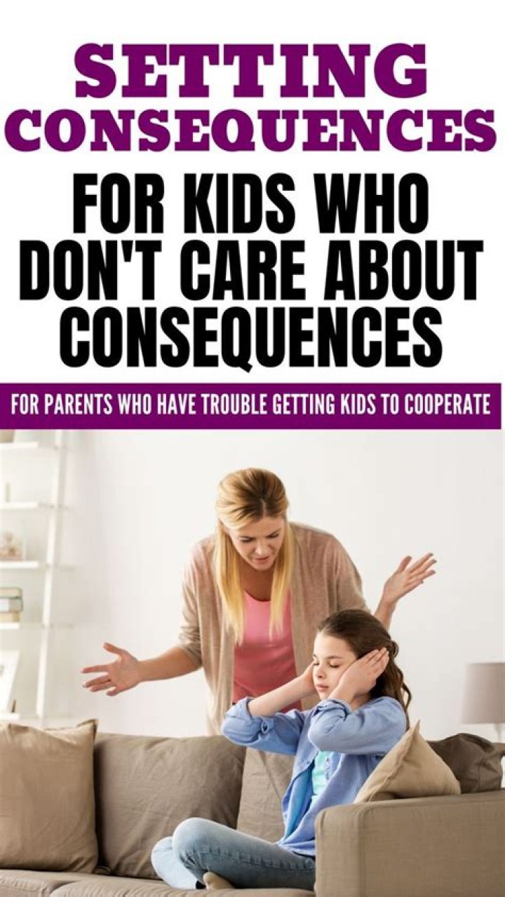 How do you discipline a child who doesn't care about consequences?