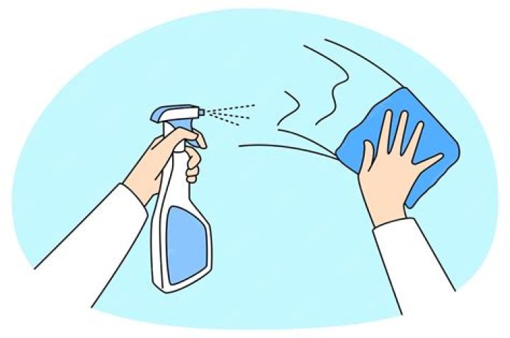 How do you disinfect microfiber?