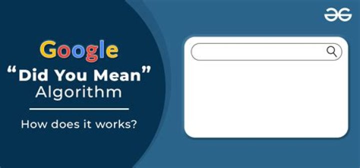 How do you do the did you mean Google trick?