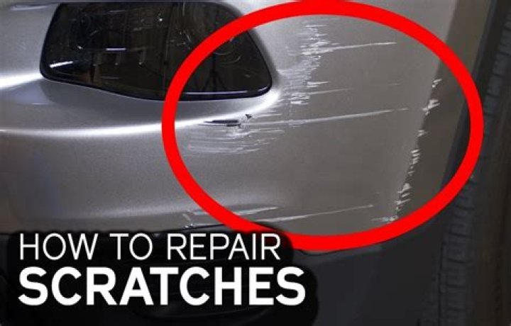 How do you fix a deep scratch on a plastic dashboard?