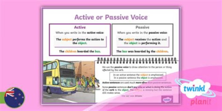 How do you flag a passive voice in word?
