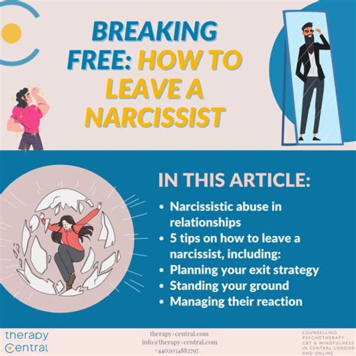 How do you get a narcissist to leave you alone?