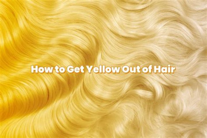 How do you get yellow out of a blonde?