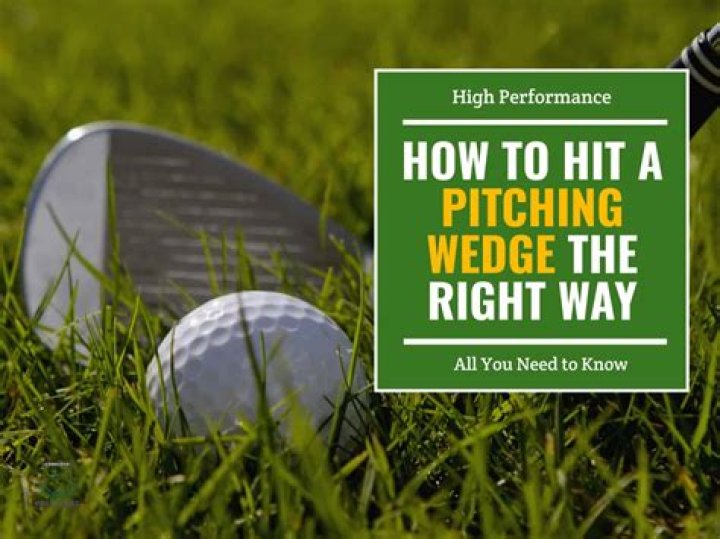 How do you hit a hybrid pitching wedge?