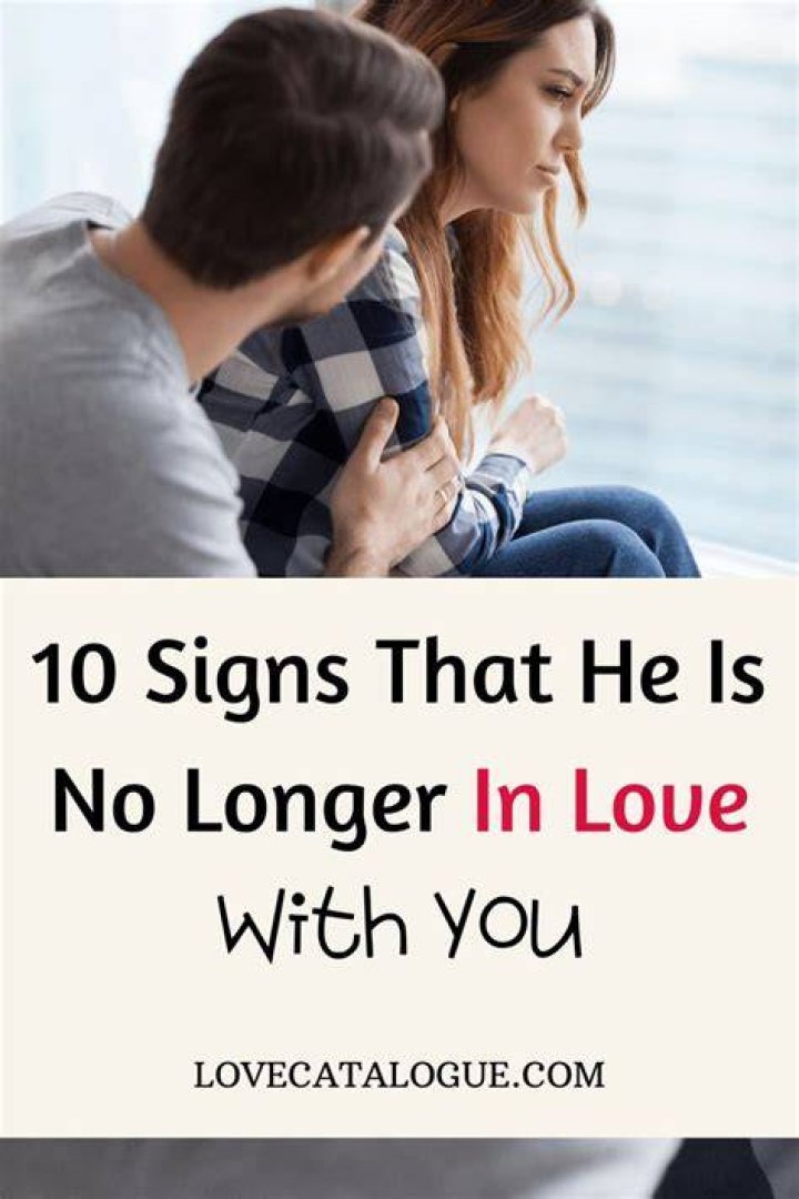 How do you know when your wife no longer loves you?