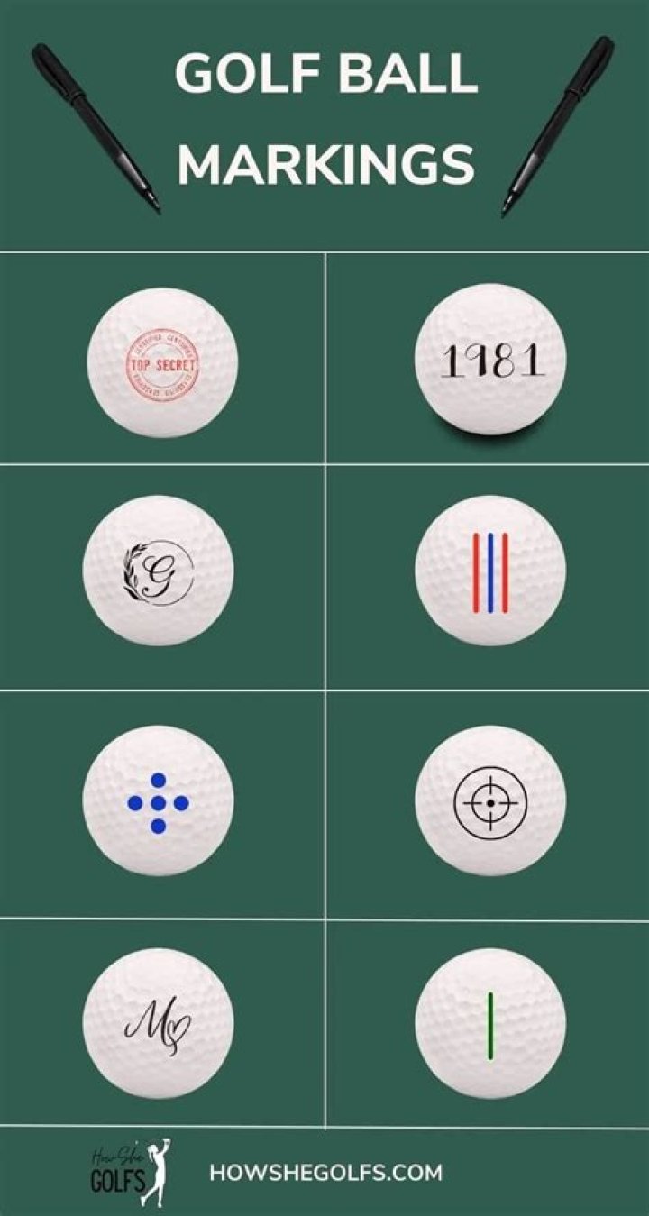 How do you place a marker in golf?