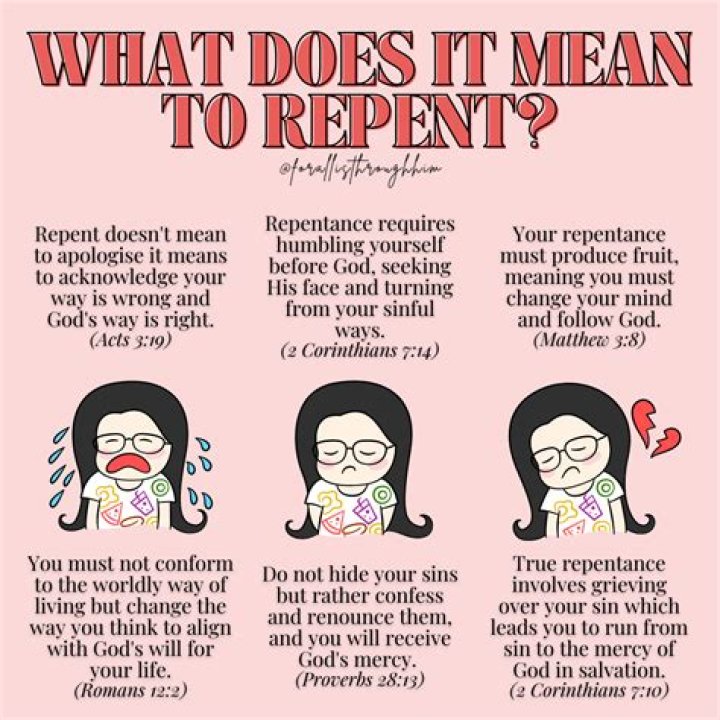 How do you repent?