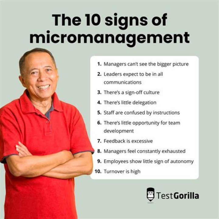 How do you say micromanage in a nice way?