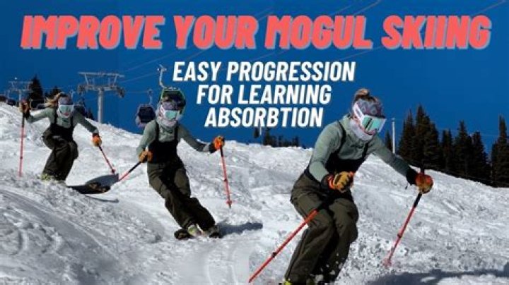 How do you slow mogul ski?