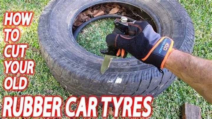 How do you soften old rubber tires?