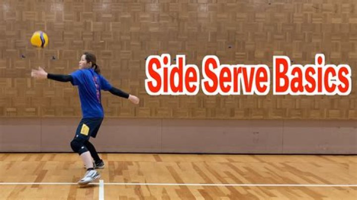 How do you spot serve in volleyball?