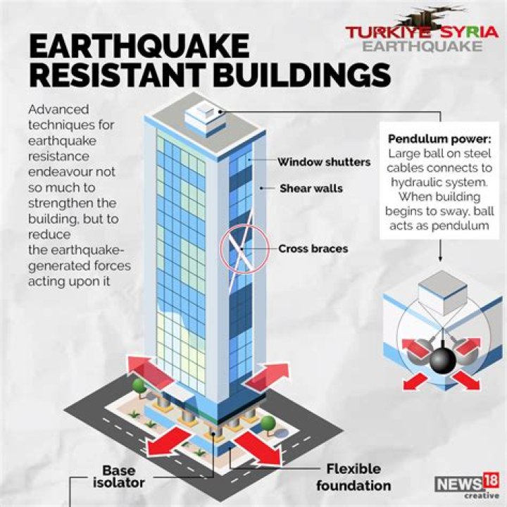 How do you survive an earthquake in a tall building?