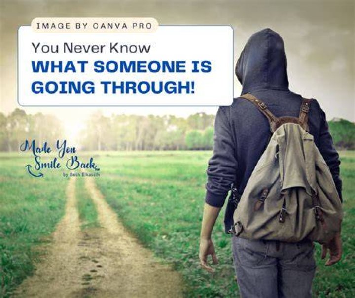 How do you talk to someone going through a hard time?