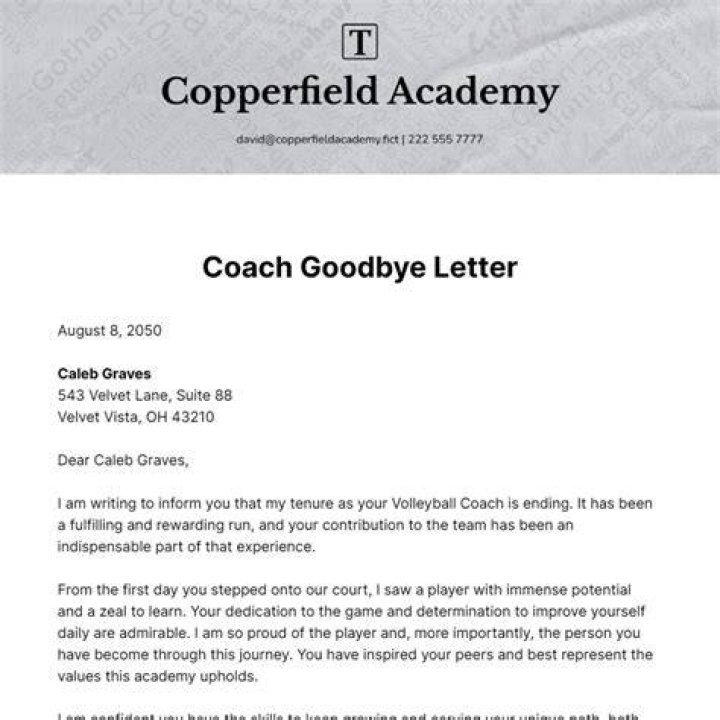 How do you tell a college coach you're quitting?
