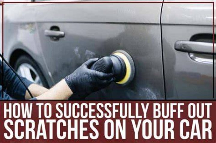How do you tell if a scratch can be buffed out?