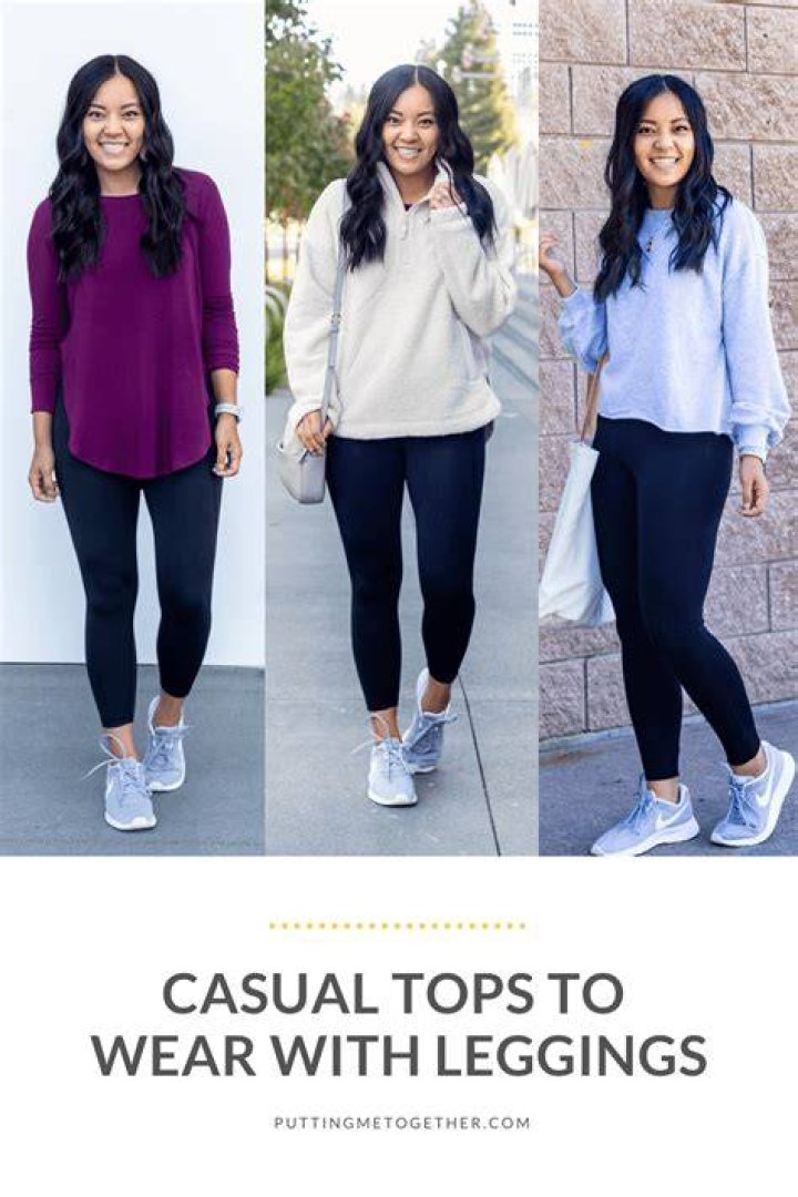 How do you wear leggings casually?