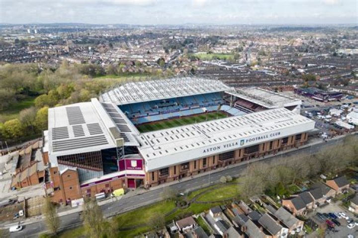 How far is Liverpool from Aston Villa?
