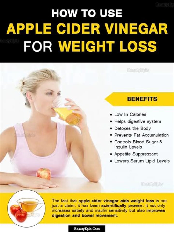 How fast do you lose weight with apple cider vinegar?